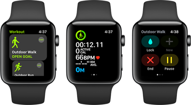 fitness apps in smartwatch