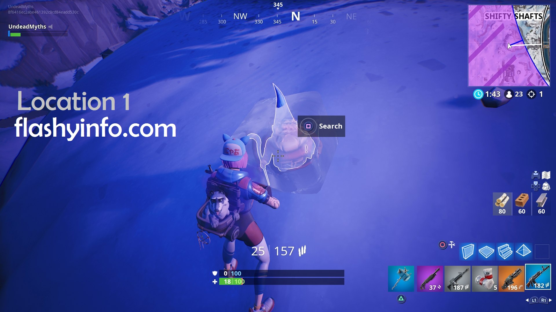 Fortnite Chilly Gnomes Location 1