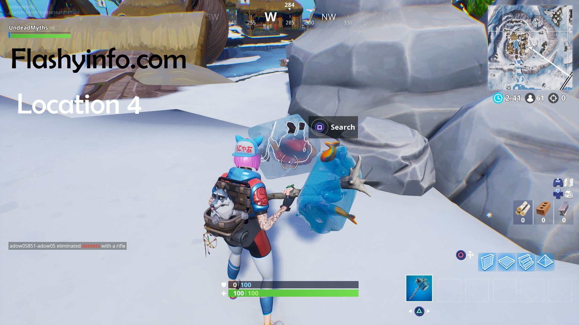 Fortnite Chilly Gnomes Location 4