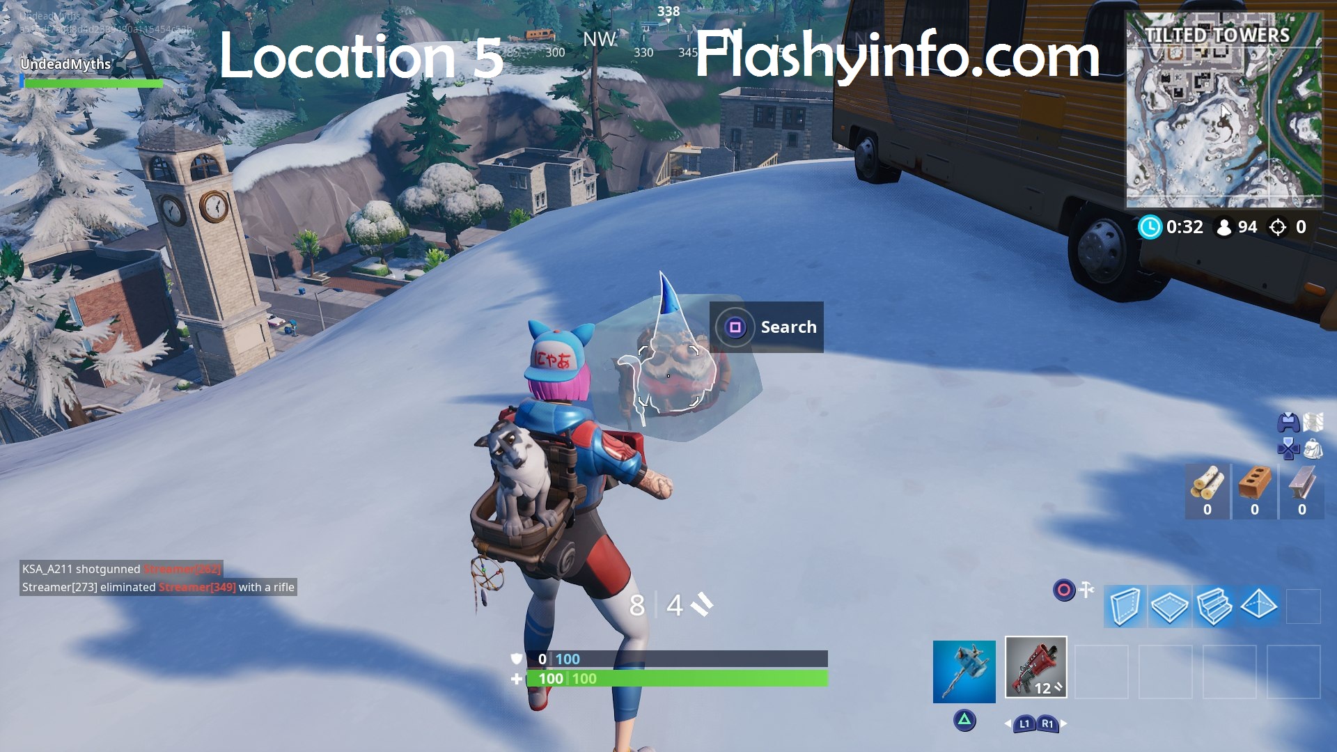 Fortnite Chilly Gnomes Location 5