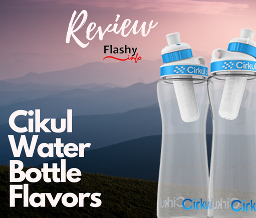 Cikul Water Bottle Flavors